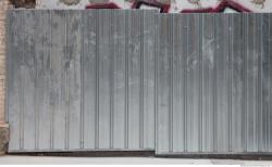 Dirty Corrugated Plates Metal